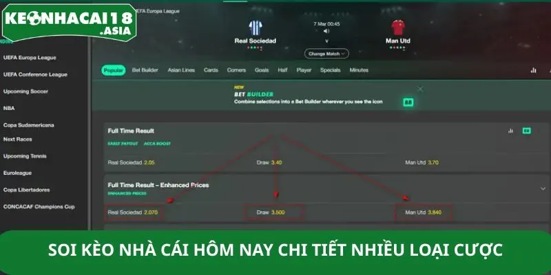 Soi kèo nhà cái hôm nay chi tiết nhiều loại cược Soi kèo nhà cái hôm nay chi tiết nhiều loại cược